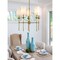 Z-Lite Emily 5 Light Chandelier, Rubbed Brass & Off White 3033-5RB - alternate 3